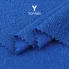 Tejido Milanés Arrugado de Alta Elasticidad de 260 g, Tejido Jacquard de Textura Irregular de Poliéster-Spandex, Tejido de Moda para Vestidos