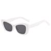 2024 Nuevas gafas de sol transfronterizas, gafas de sol de moda con forma de ojo de gato, gafas de sol para hombres y mujeres, gafas sencillas