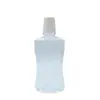 Fabricante Botella de Plástico para Enjuague Bucal de 500 ml Tapa de Cuerno Transparente Plana Botella para Cuidado Bucal de Mascotas Cintura Botella tipo Miel