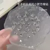 Pedrería sin base, decoraciones de arte de uñas terminadas, pedrería de arte de uñas mixta de colores, accesorios de arte de uñas de diamante K9 súper brillantes