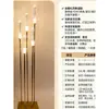 Nova Lâmpada de Estrada de Cristal Dourado e Prateado Galvanizado Velas de Casamento Adereços de Decoração de Arranjo de Pé
