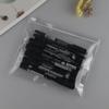 Bolsa Transparente de PVC con Cremallera Caja Ciega Almacenamiento de Muñecas Bolsa de Pinza Joyería Joyería Bolsa de Empaque para Almacenamiento a Prueba de Polvo