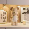 Arte Moderna Criativa Urso Violento Decoração de Gabinete de TV para Sala de Estar Ornamento Mesa de Entrada de Casa Decoração de Alto Padrão