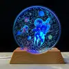 Luz de Noche Cielo Estrellado de Ensueño Luz de Dormitorio Atmósfera Regalo de Cumpleaños para Niños Niñas 2025 Niños Luz de Noche 3D
