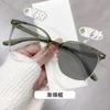 Gafas que Cambian de Color para Hombres y Mujeres, Se Pueden Usar Sin Maquillaje, Marco Negro, Gafas Protectoras Antirradiación, Los Marcos Se Pueden Adaptar con Lentes Graduados, Venta al por Mayor desde el Fabricante