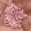 Nuevo producto al por mayor de comercio electrónico transfronterizo Acrílico rosa transparente Rosca 1.0 Piercing corporal Pendientes invisibles para orejas y labios
