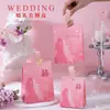 Caja de dulces para boda 2024 nueva caja de dulces para boda caja de dulces portátil para boda caja de regalo compañera de Instagram venta al por mayor