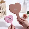 Fábrica de Espejos Pequeños Venta al por Mayor Espejos con Temática de Amor, Espejos de Maquillaje, Espejos de Mano para Mujeres, Espejos de Regalo Portátiles Personalizados, Espejos de Maquillaje Portátiles