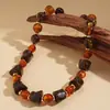 Collar de Perlas con Cuentas de Vidrio Acrílico Transfronterizo Europeo y Americano, Cadena Versátil para Suéter, Collar de Lujo Ligero de Alta Gama para Mujer