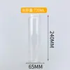 Frasco Espiral Calibre 65 Transparente de Plástico para Almacenamiento Frasco Sellado de PET Botella para Té de Flores Frasco para Empaque de Frutos Secos y Snacks