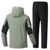 Nuevo Conjunto de Chaqueta Exterior Transfronterizo, Conjunto Versátil de Chaqueta y Pantalones a la Moda, Cortavientos e Impermeable para Hombres y Mujeres