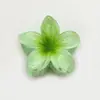 Pinza para el Cabello de Plumeria de 8 cm para Mujer, Estilo de Celebridad de Internet, Pinza de Garra para Cola de Caballo Semirecogida, Elegante Pinza de Tiburón, Pasador de Cabello Super Hada