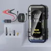 Bomba de Aire Inalámbrica, Inflador Portátil para Neumáticos de Coche, Medición de Presión, Fuente de Alimentación de Arranque de Emergencia, Dispositivo Inteligente Todo en Uno para Coche