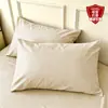 Fronhas Masculinas Classe A Anti-Saliva e Anti-Óleo, Conjunto de Dois, 48x74cm, Conjunto Completo para Travesseiro Único com Capa Interna