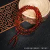 Pulsera Rosario de Ámbar con 108 Cuentas de Buda Juguete Aceite de Pollo Ámbar Azul Ámbar Sangre Mismo Estilo para Hombres y Mujeres Suministro en Vivo Pulsera