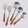 Utensílios de cozinha de aço inoxidável utensílios de cozinha terno espátula sopa colher pá de cozinha panela antiaderente necessidades diárias cozinha