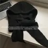 Chapéu e Cachecol Estilo Coreano Ins Tudo-em-Um Chapéu de Lã Quente para Mulheres Proteção de Orelha de Inverno Balaclava Chapéu de Lã
