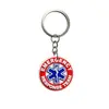Chaveiro Cartoon Médico Borracha Macia PVC Rosto Pequeno Chaveiro Bolsa de Doutor Roupas Fone de Ouvido Pingente DIY Pequeno Presente
