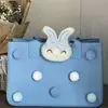 Bolso de Fieltro de Celebridad de Internet, Bolsa de Regalo de Alta Gama, Bolso Tote Pequeño de Fieltro de Dibujos Animados, Bolso de Mano Souvenir de Luna Llena