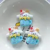 Lindo postre brillante Sanrio pegamento de crema para manualidades funda para teléfono móvil pasador de pelo para coche eléctrico accesorios de joyería de resina al por mayor