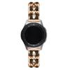 Pulseira estilo Xiaoxiang 20mm/22mm para Samsung Watch 3 4 Huawei GT2 pulseira de corrente de jeans em aço inoxidável