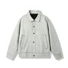 Chaqueta de gamuza para hombre, nueva, de otoño e invierno, con solapa suelta para jóvenes, informal, de trabajo, abrigo de moda para hombre.