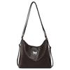 Bolso Cruzado Retro de Nicho para Mujer Nuevo de Gran Capacidad Moderno de Moda Francés Bolso de Axila Mochila de Viaje