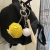 Llavero Colgante Mini Béisbol Transfronterizo Accesorios Deportivos Casuales Softbol Béisbol Pequeños Accesorios Fabricante de Manualidades