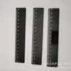 Régua Preta de 15cm Régua de Plástico de 15cm Suporte Transfronteiriço Personalização 20cm 30cm