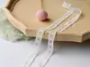 Borde Fino Envío Gratis Encaje Accesorios Ropa Borde de Cuello Decoración Textil para el Hogar Bordado Encaje Malla Blanca Tela Hueca