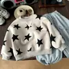 Moletom Grossinho de Lã para Meninos Moda Inverno Marca Tendência Top 25 Novos Modelos Estilo Coreano Camisa Básica para Crianças Pequenas e Médias