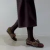 Zapatos de Algodón con Forro de Felpa y Lazo, Nuevo Estilo Otoño e Invierno 2026, Zapatos Peludos de Moda y Tendencia para Mujer, Aumentadores de Altura, Zapatos Cálidos de Cuero
