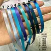 6mm Adequado para Alto Brilho Azul Duplo, Verde, Roxo, Café, Preto e Branco Feito à Mão B Roupas de Bebê Lolita Laço Xu Song Fita de Cabelo Trançada