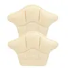 Almohadillas para Talón de Tenis, Almohadillas Adhesivas Antideslizantes para Zapatos de Tacón Alto, Agarraderas para Talón Anticaídas, Plantillas de Medio Tamaño Engrosadas y Anti-Desgaste