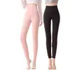 Pantalones Cálidos de Algodón de Lana de Cordero Noreste Más Terciopelo Más Gruesos A Prueba de Frío Ropa Interior Cintura Alta Leggings Extra Gruesos para Mujer Otoño e Invierno Venta al por Mayor
