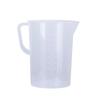 Vaso de precipitados transparente grueso de 15 20 30 ml con escala vaso medidor cocina horneado asa sin asa vaso medidor de plástico