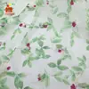 Vestido de Verano Estilo Fresco Nuevo Camisa Halter Tela Bordada Lentejuela de Puntos Bordado con Cuentas Tela Bordada