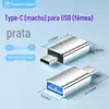 Adaptador Otg Pen Drive Leitor de Cartão Cabeça de Conversão Usb3.0 para Tipo-C Teclado e Mouse Transmissão de Alta Velocidade Multi-Interface
