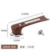 Alça de tampa de panela de baquelite universal Alça de tampa de vidro vertical Alça de madeira anti-escaldante Wok Handle Pot Cap Acessórios