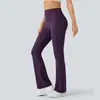 Pantalones de Fitness Acampanados para Mujer Estilo Europeo y Americano Cross-Border Tk, Levanta Glúteos, Cintura Alta, Adelgazantes, Deportivos, Pierna Ancha