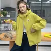 Chaqueta de mujer estilo casual de alta gama para exteriores, nuevo modelo de primavera y otoño, versátil, elegante, corte holgado, adelgazante, chaqueta con cremallera, top de moda