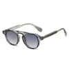 Gafas de Sol Redondas de Pasador Estilo Transfronterizo 2025, Lentes Personalizadas Europeas y Americanas, Populares Gafas de Sol Redondas con Remaches de Acetato