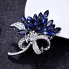Ramo de Diamantes, Broche Elegante, Pin de Nicho, Ropa Retro Elegante, Accesorios Elegantes, Corsage, Joyería para Hombre y Mujer