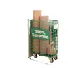 Cesta de Almacenamiento para Esterilla de Yoga, Cesta de Almacenamiento para Raquetas de Bádminton, Rodillo de Espuma para Equipamiento de Fitness, Estante de Almacenamiento para Equipamiento Deportivo