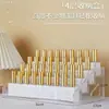 Estante Exhibidor de Esmalte de Uñas Acrílico Manicura Paleta de Sombras Cosméticos Estante de Almacenamiento de Labiales Caja de Almacenamiento Tocador