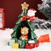Luzes Noturnas Estrelas de Natal Desenho Boneco de Neve Árvore de Natal para Crianças Estudantes Presentes de Feriado Meninas Enfeites de Resina
