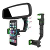 Nuevo Modelo 2025 Soporte para Teléfono Móvil de Coche de 360 grados para Espejo Retrovisor de Coche, Soporte de Navegación Multidireccional.
