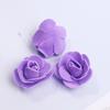 Simulación pe flor rosa 3cm cabeza de flor boda cabeza de flor falsa día de san valentín ramo embalaje material diy