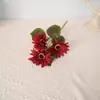 Buquê de Girassol, Flor Artificial de Seda, Girassol, Sala de Estar, Escritório, Quarto, Decoração de Mesa Interna de Chão