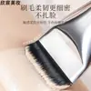 Brocha Plana para Base de Maquillaje Set de Brochas de Maquillaje con Bandeja, Brocha Plana con Cabeza Metálica Electroplateada de Aluminio, Set de Brochas para Base de Maquillaje Líquida